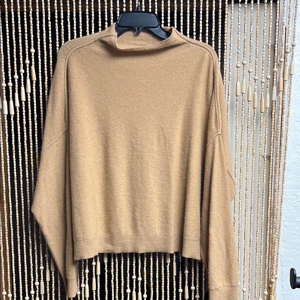 Chic Pilcro Cashmere Tan Sweater